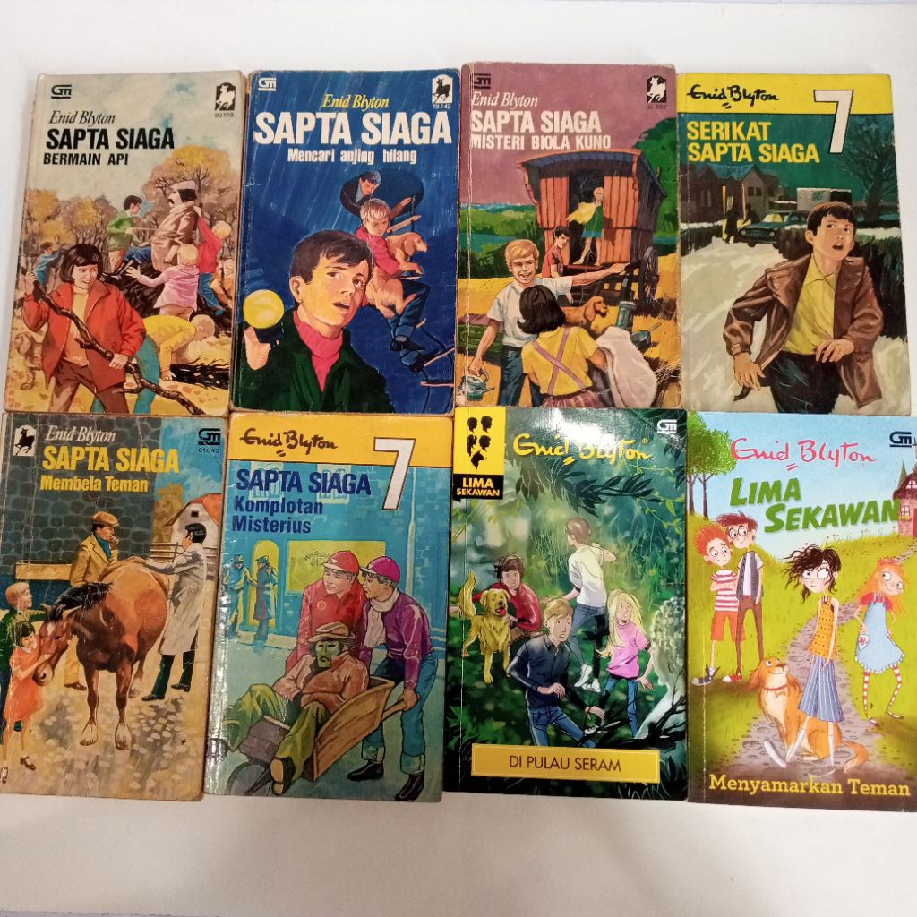 Novel enid blyton sapta siaga enid blyton lima sekawan novel misteri action novel jadul populer best
