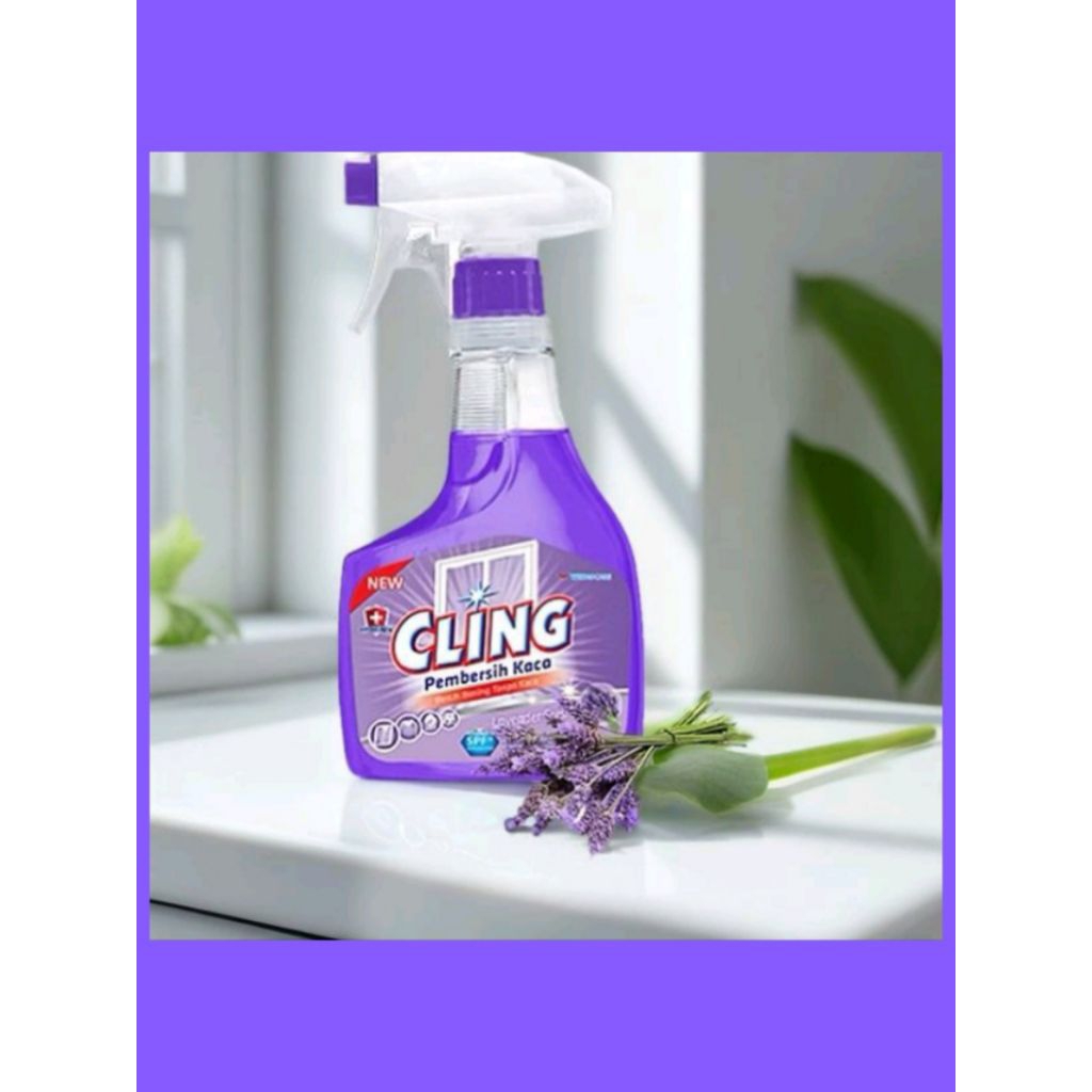 'Cling" Pembersih Kaca 440ml