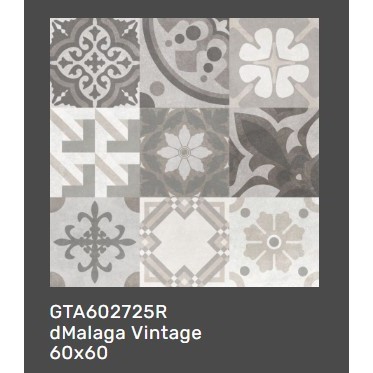 ROMAN Granit / BGTA602725R dMalaga Vintage / Granit lantai / Matt / Ukuran 60x60 Kw2 / Grade B