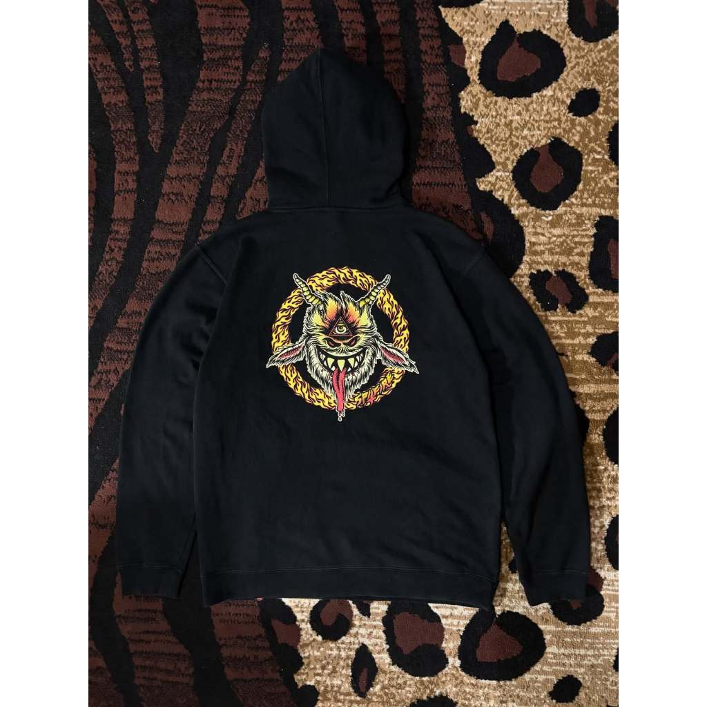 Hoodie Santa Cruz Hitam Unisex – Jaket Hoodie Streetwear Skateboard Premium