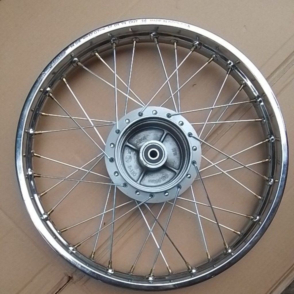 Velek Peleng Velg Belakang Revo Supra X 125 Fit New Fit S Fit X ori