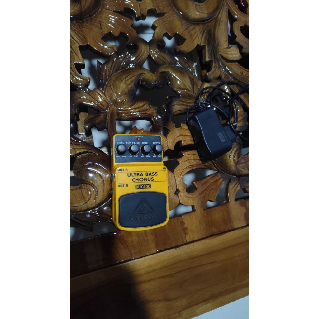 Behringer Ultra Bass Chorus BUC400 | Efek Gitar | Efek Bass | Efek Behringer | BUC400 | Stompbox