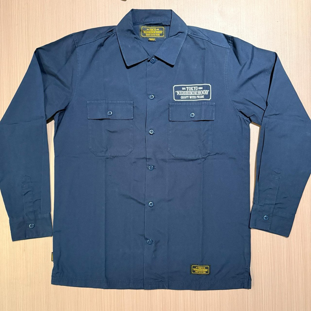 Neighborhood Classic Work Shirt in navy