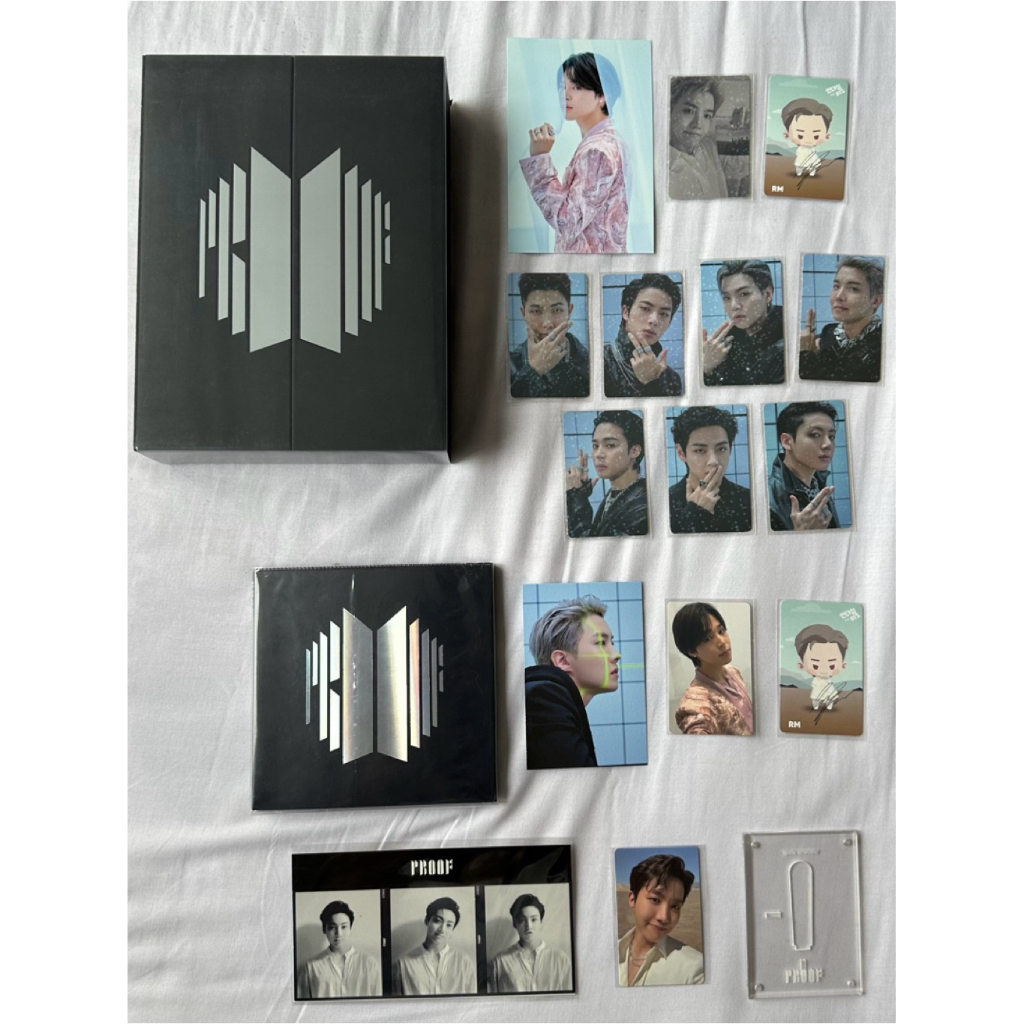 Album BTS bangtan proof full set standard compact edition ver unsealed pob benefit weverse early bir