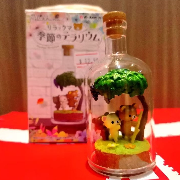 Re-Ment Rilakkuma Seasonal Terrarium - Grape Picking