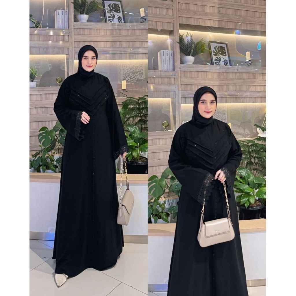 Abaya Jetblack Premium