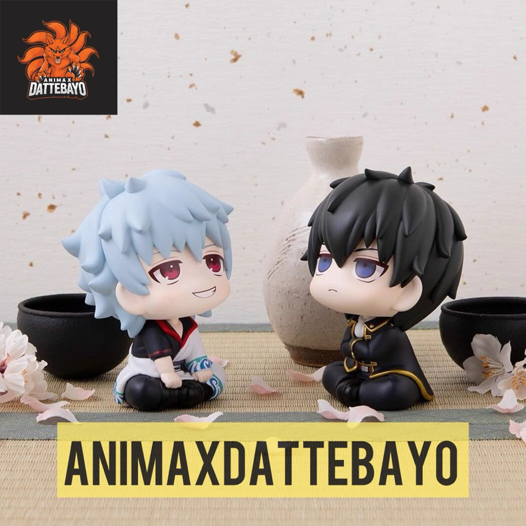LookUp Gintama Sakata | Gintoki dan Hijikata Toushirou,| gaya chibi, boneka berpenampilan, model ani