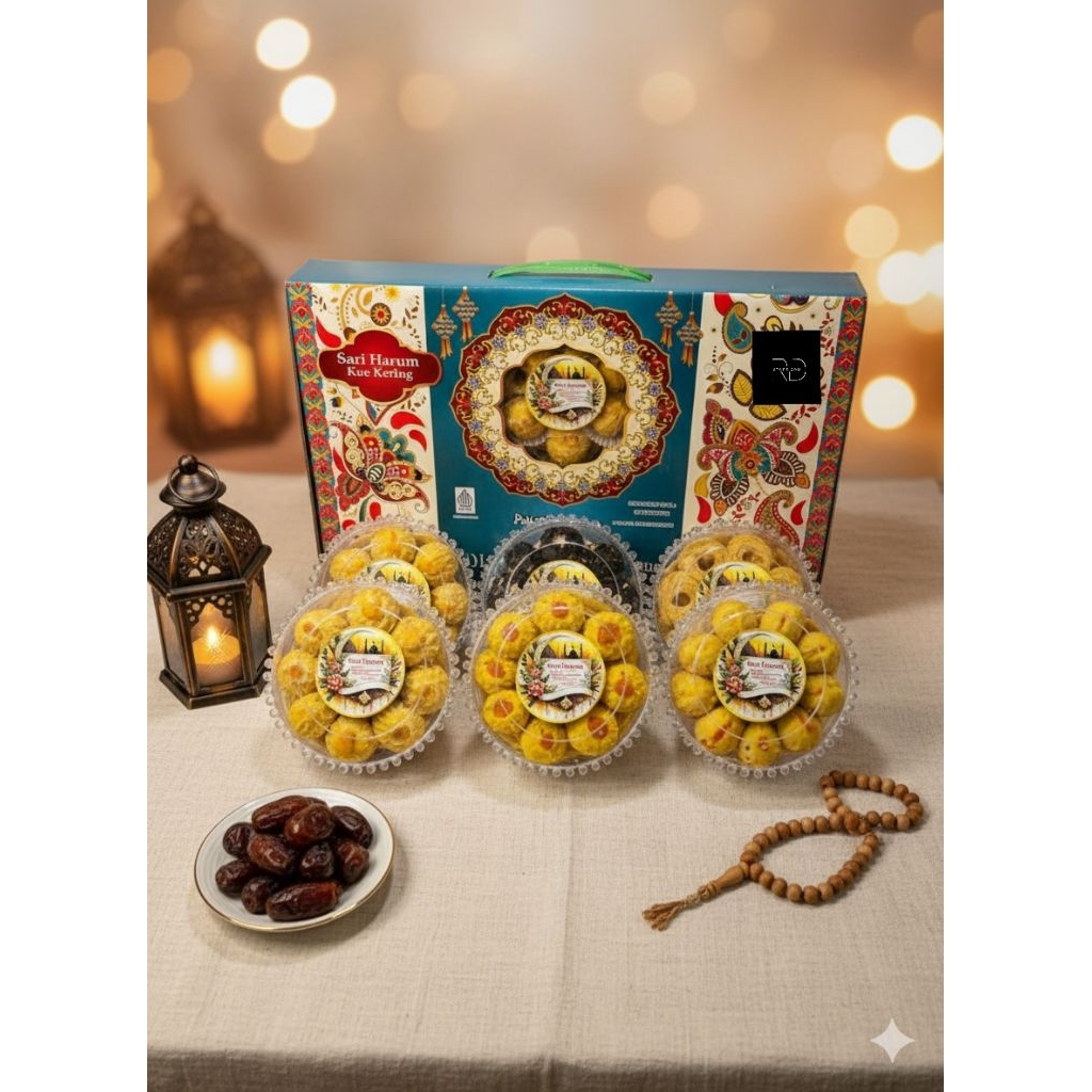 PAKET KUE KERING LEBARAN PARCEL HAMPERS KUE KERING THR LEBARAN IDUL FITRI