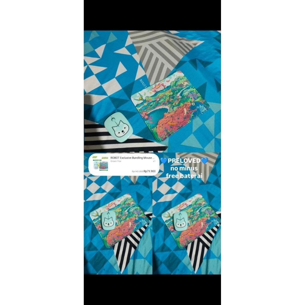 PRELOVED | Mouse Wireless | Adapter Ethernet (connect USB to RJ45) | Laptop Cooling Pad (Pendingin L