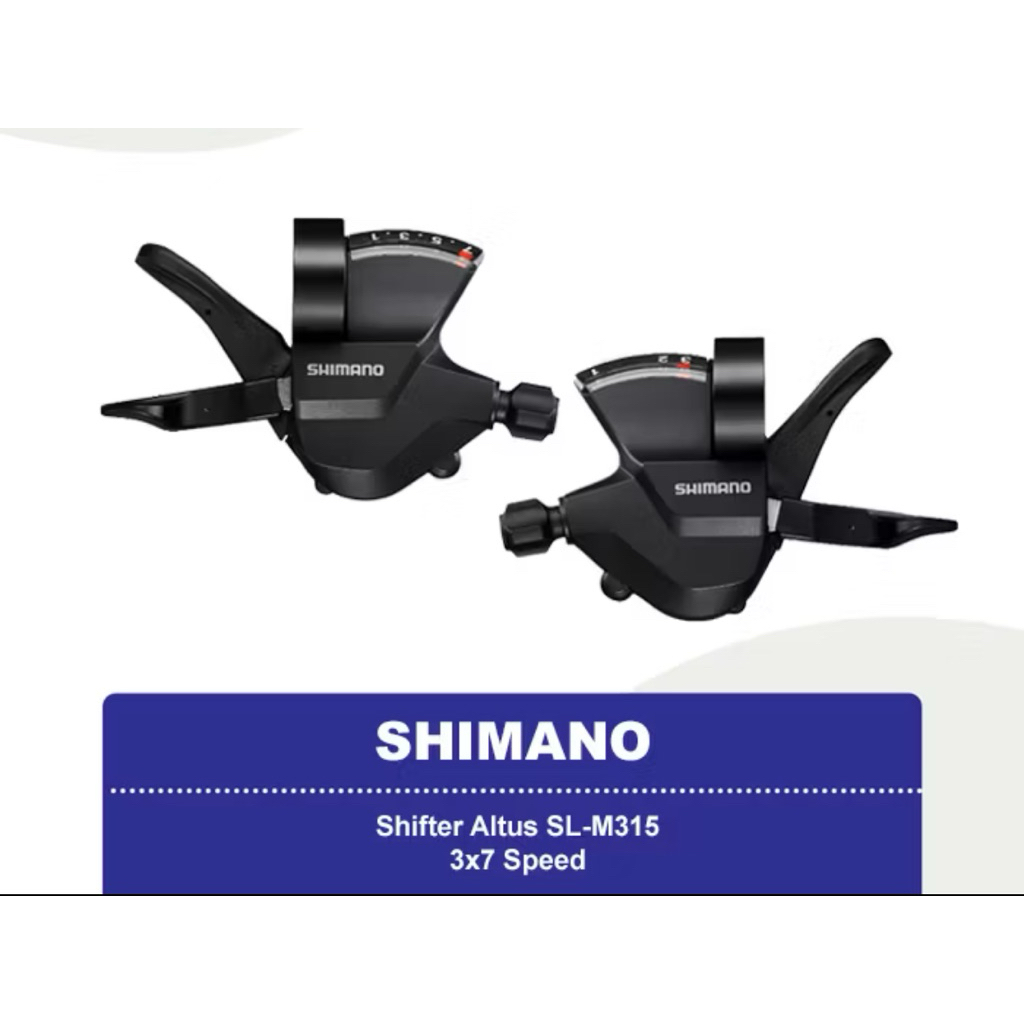 Shifter shimano ALTUS M315 3 x 7 speed
