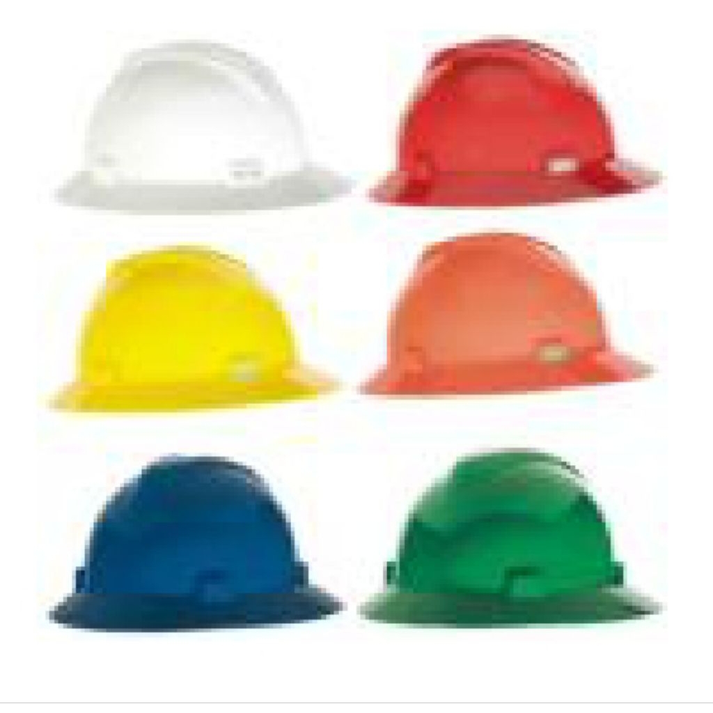 Safety Helmet MSA FULL BRIM (Lokal)