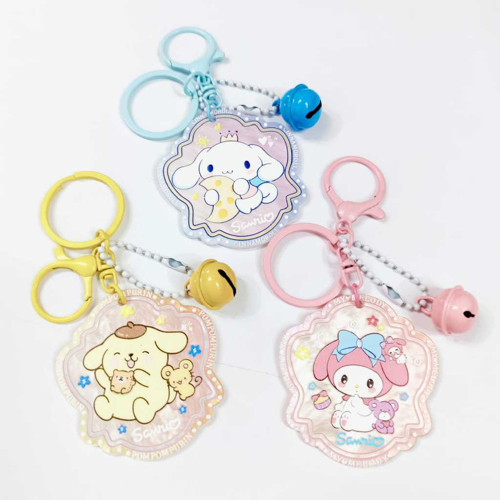 Gantungan Kunci Akrilik Lucu / Gantungan Tas