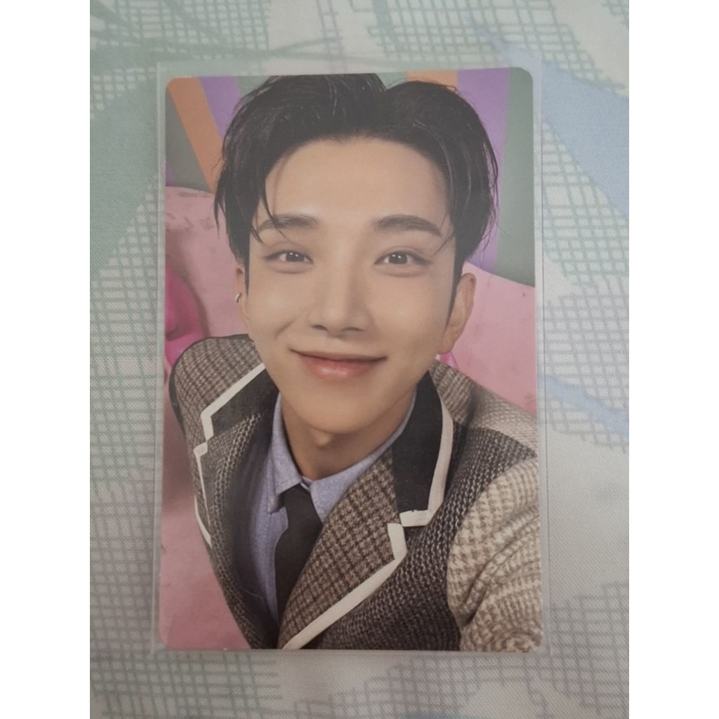 (booked) photocard pc seventeen joshua dongak 17 is right here