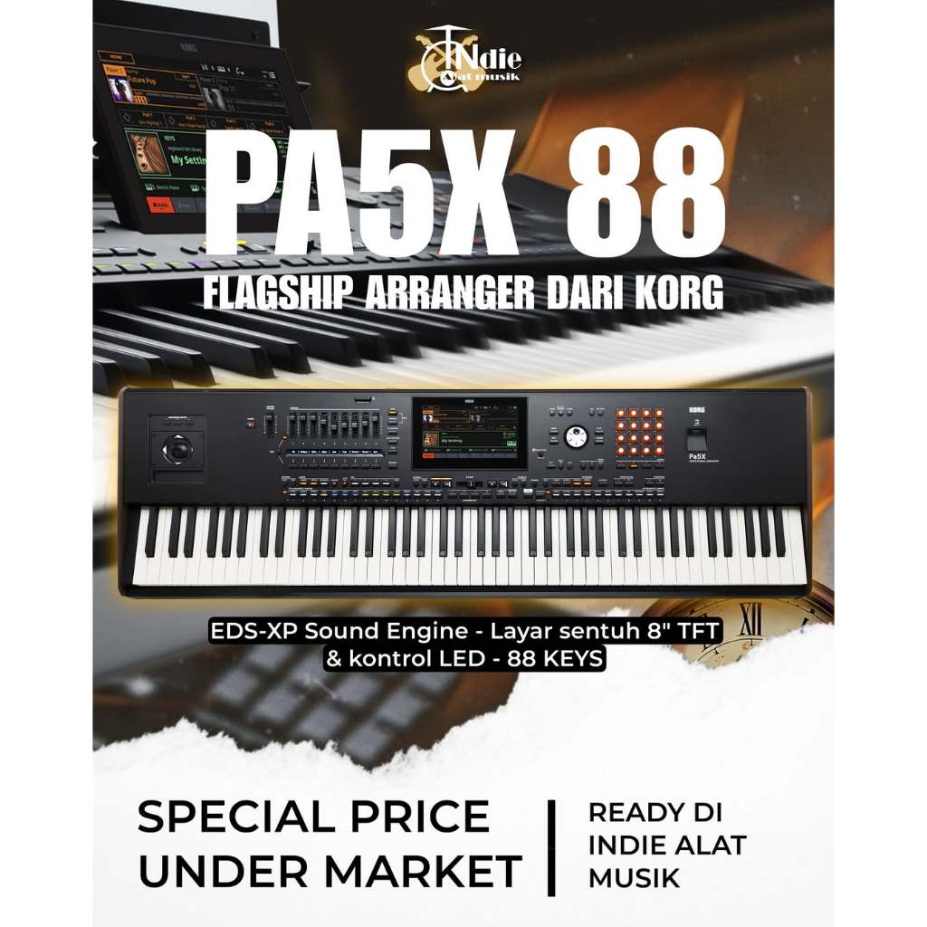 Korg PA5X 88 Key Keyboard Workstation