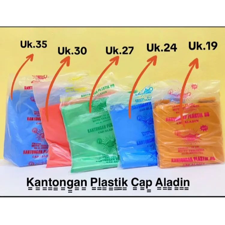 ALADIN WARNA 15 19 24 27 35 Kantong Plastik Kresek Asoy 500 Gr Medan9
