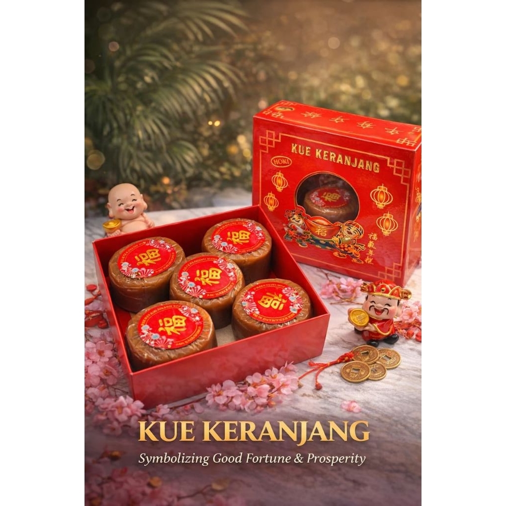 Kue keranjang Hoki isi 5 (dodol imlek)