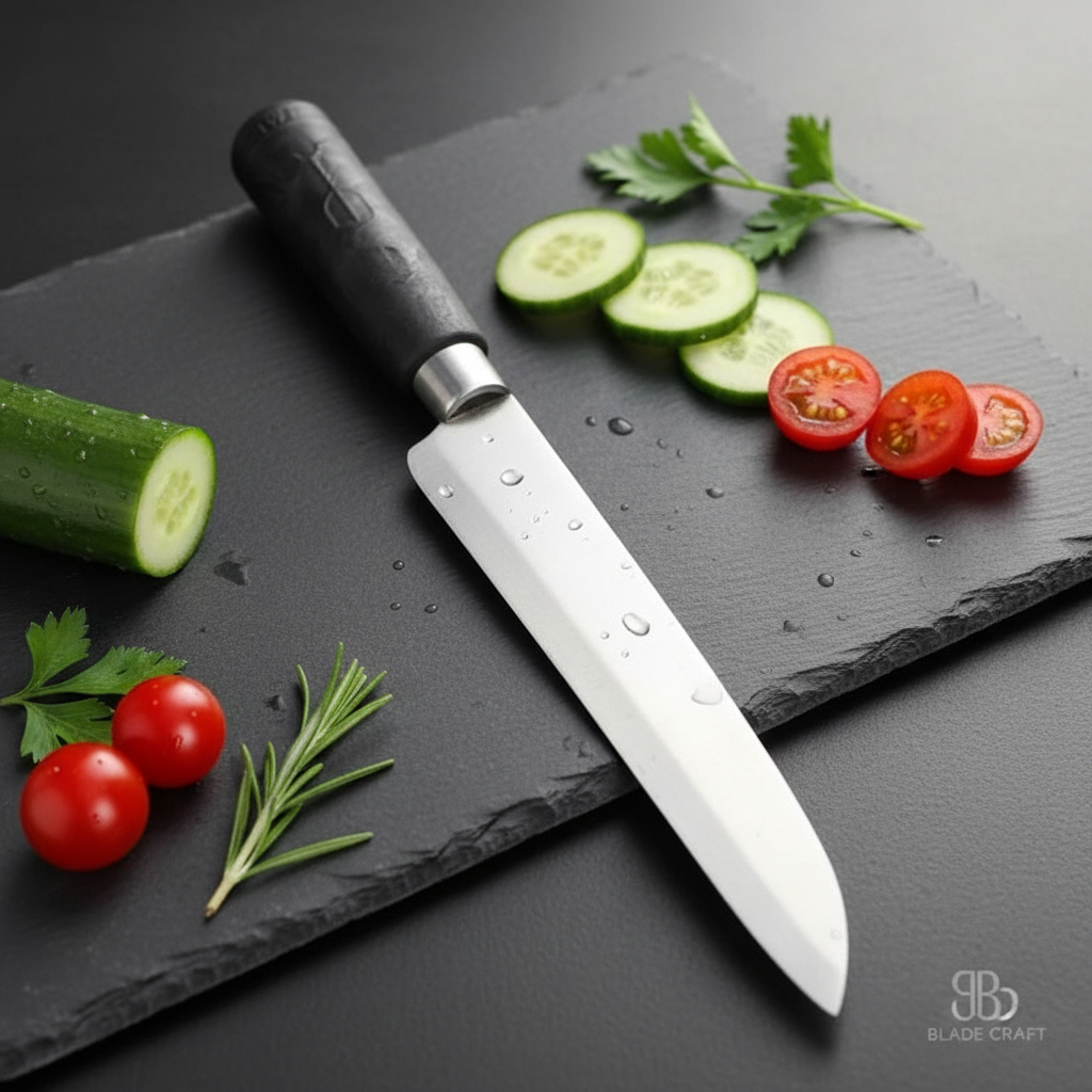 Pisau Dapur Baja HSS Asli Premium Super Tajam Kitchen Set Pisau Daging Pisau Buah Pisau Sayur