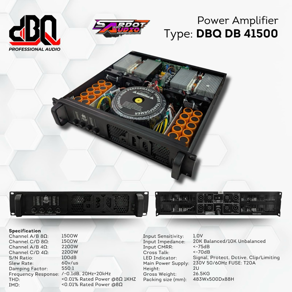 Power Amplifier DBQ DB-41500