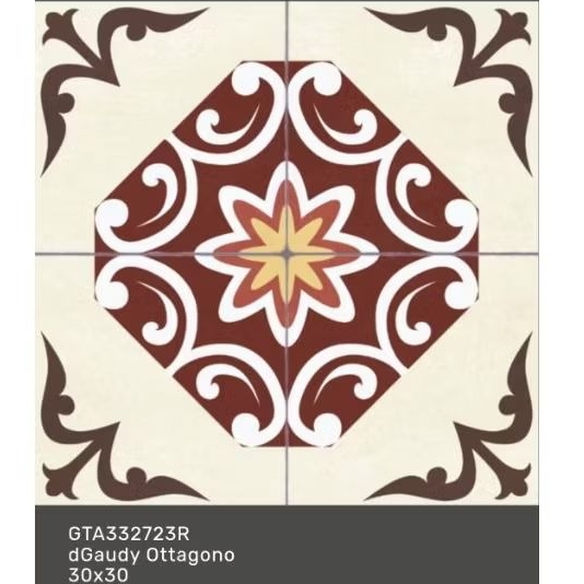 Roman Granit Motif GTA332723R dGaudy Ottagono uk 30x30