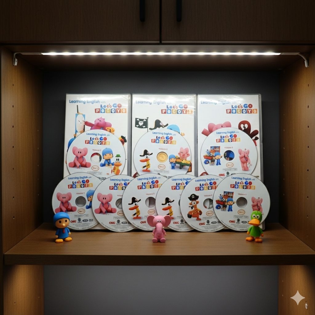 Pocoyo 9 disc DVD original