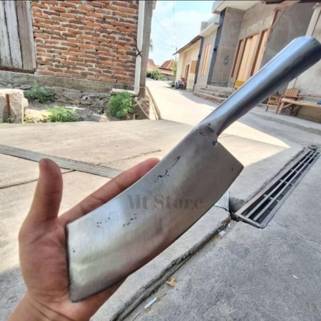 Pisau daging finishing halus - pisau daging dan kupas ketela - pisau dapur tebal 5mm