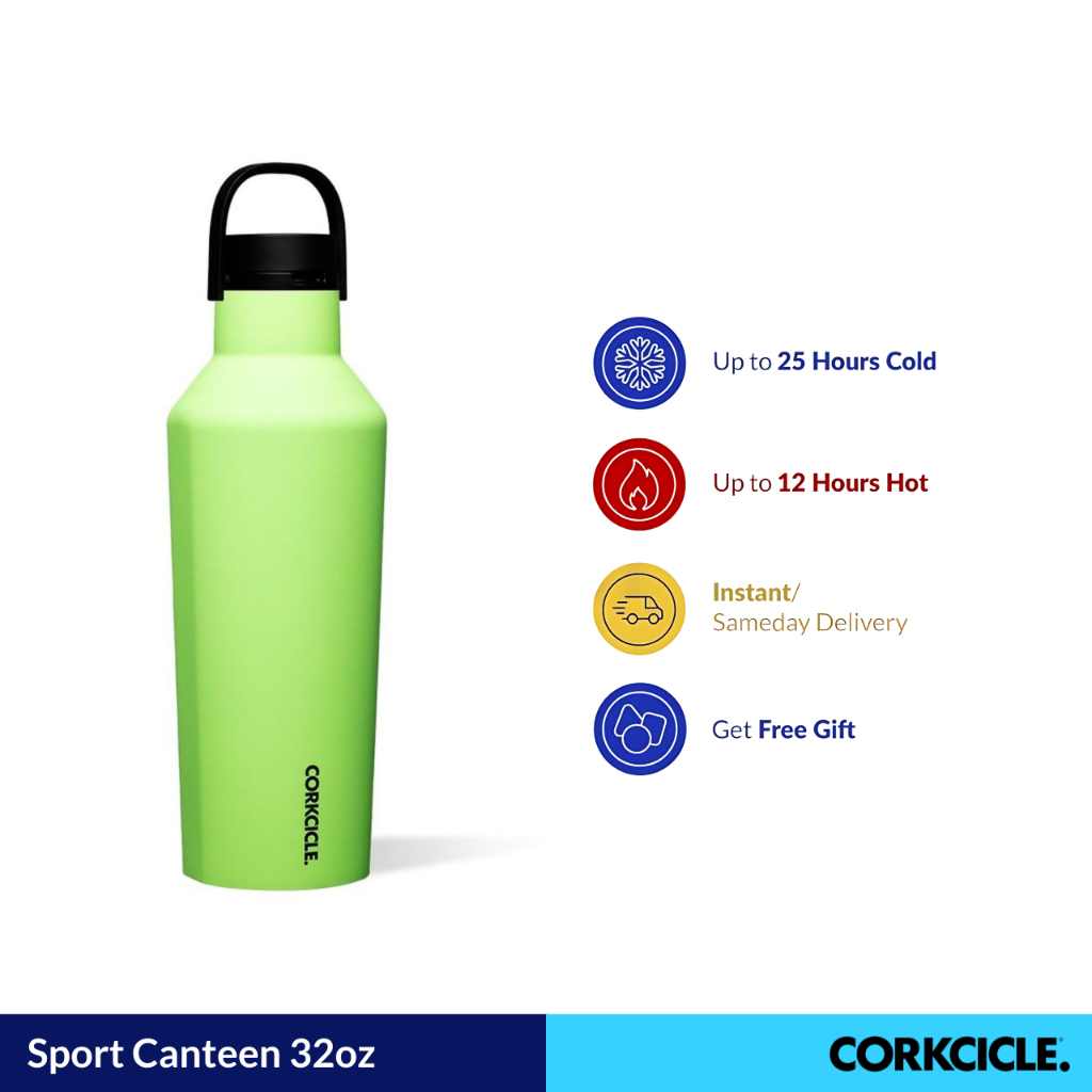 CORKCICLE Sport Canteen 32oz - Margarita
