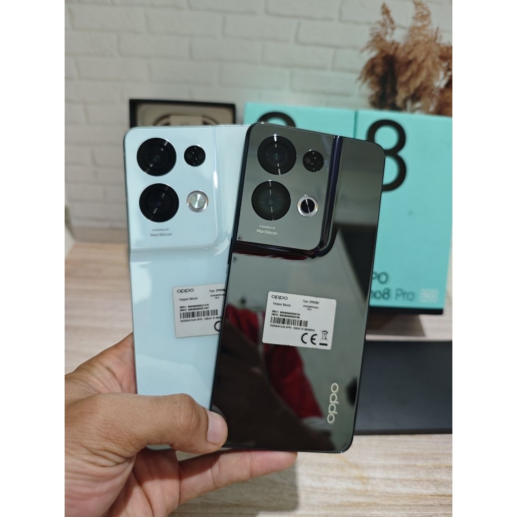Oppo reno 8 pro 5g 12/256 garansi resmi second