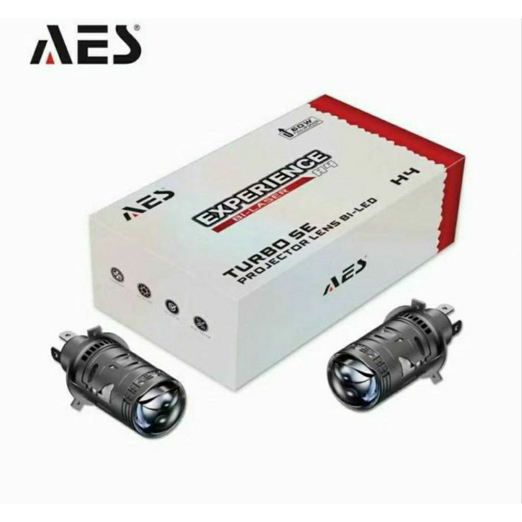 lampu biled laser aes H4 60 Watt bilaser AES 1pcs