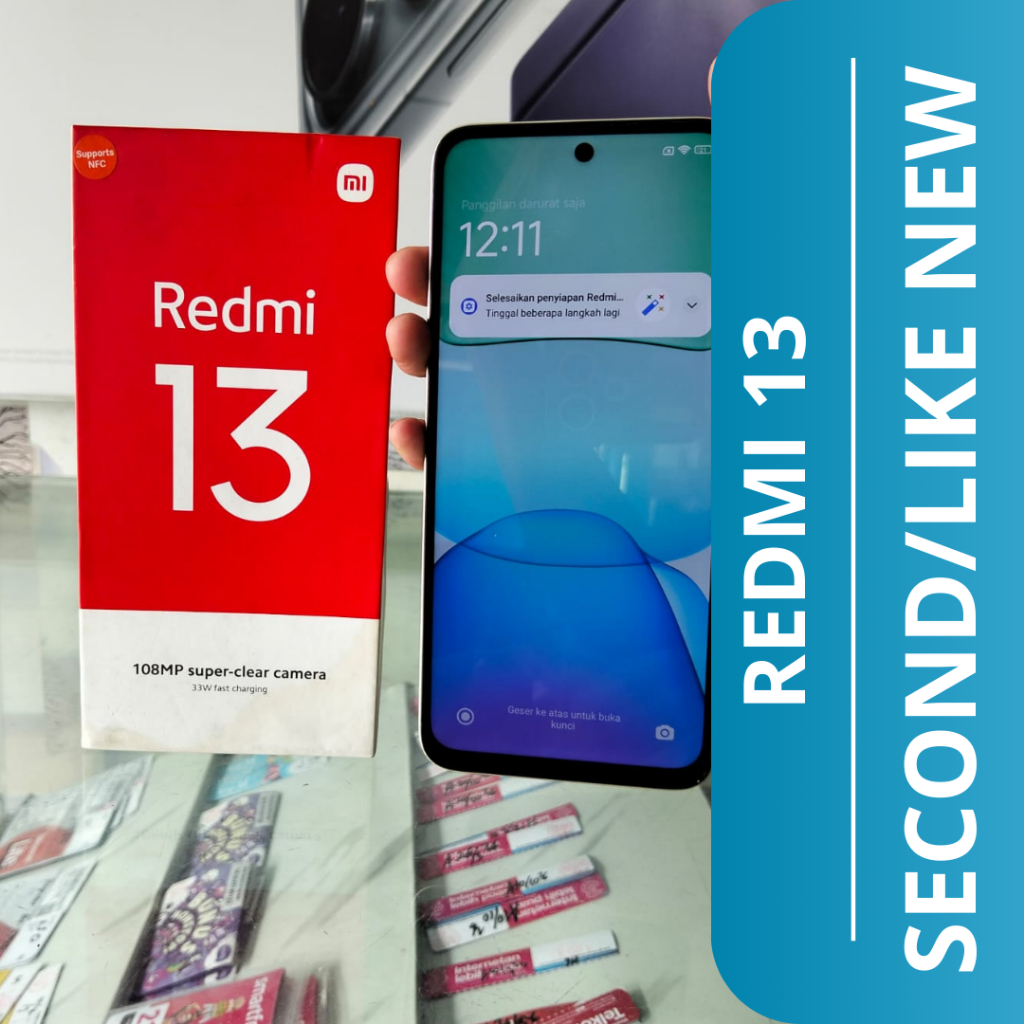 HP SECOND REDMI 13 8/128GB / REDMI 13 8/128GB HP SECOND