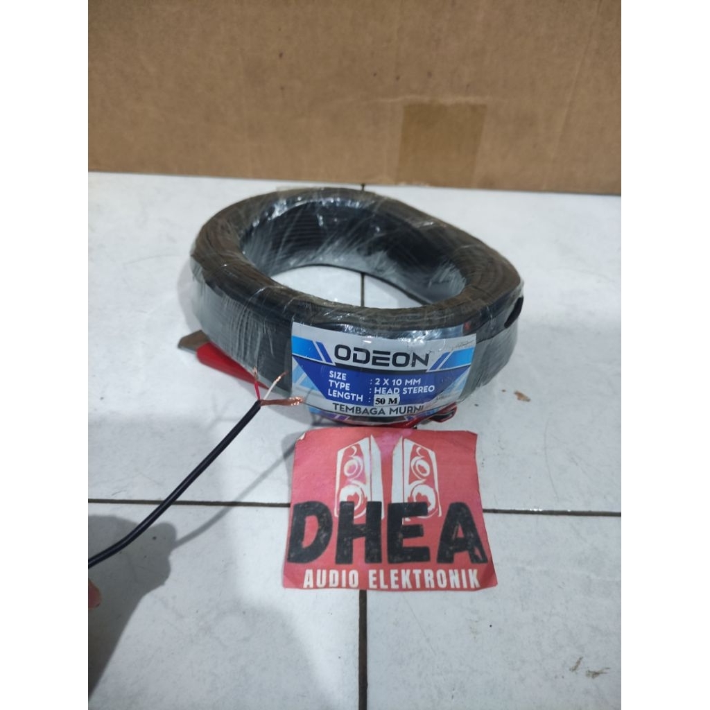 Kabel Head Stereo Odeon Kabel Head Heat L-2B2AT Microphone Kecil isi 3 Roll 50meter Original Kabel M