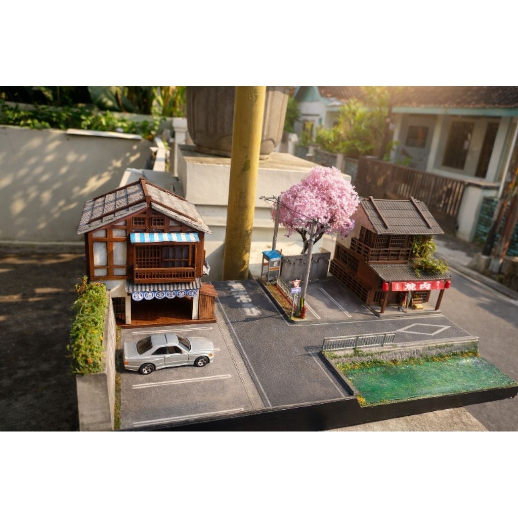 Diorama Jepang Tradisional Minka