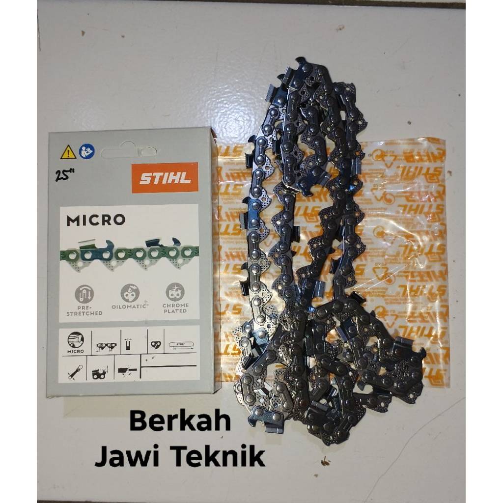Rantai Senso/Chainsaw Bar 25inch/42T ( Belah & Potong ) SERBAGUNA