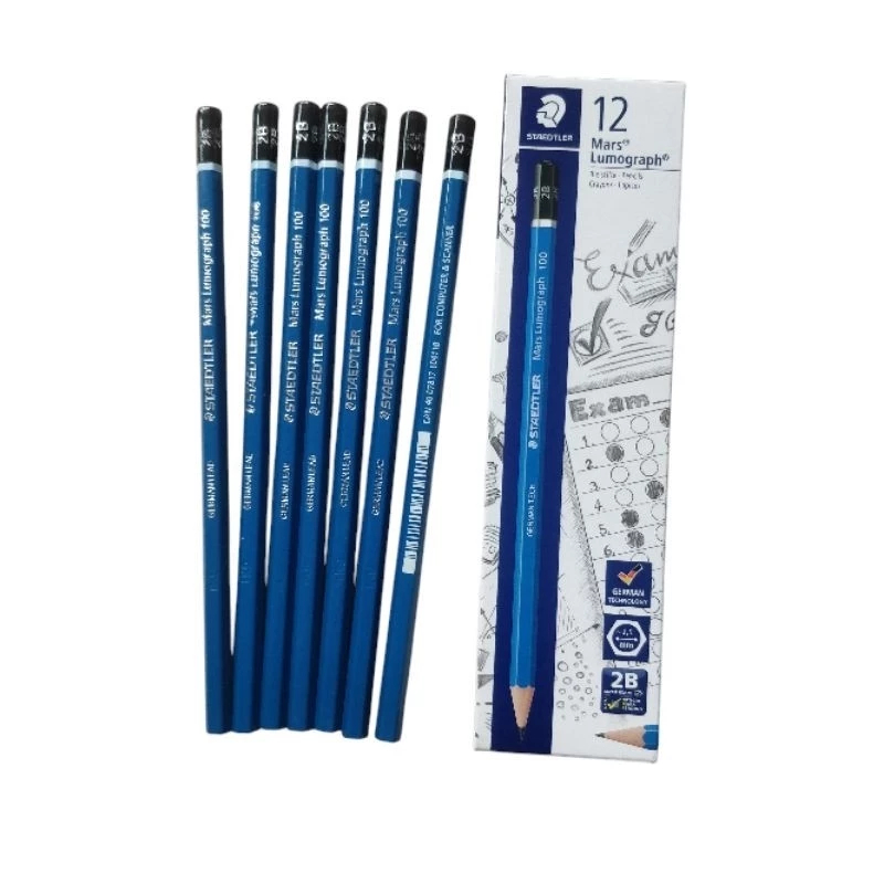 Pensil Staedtler 2B / Pensil 2B Staedtler Mars Lumograph