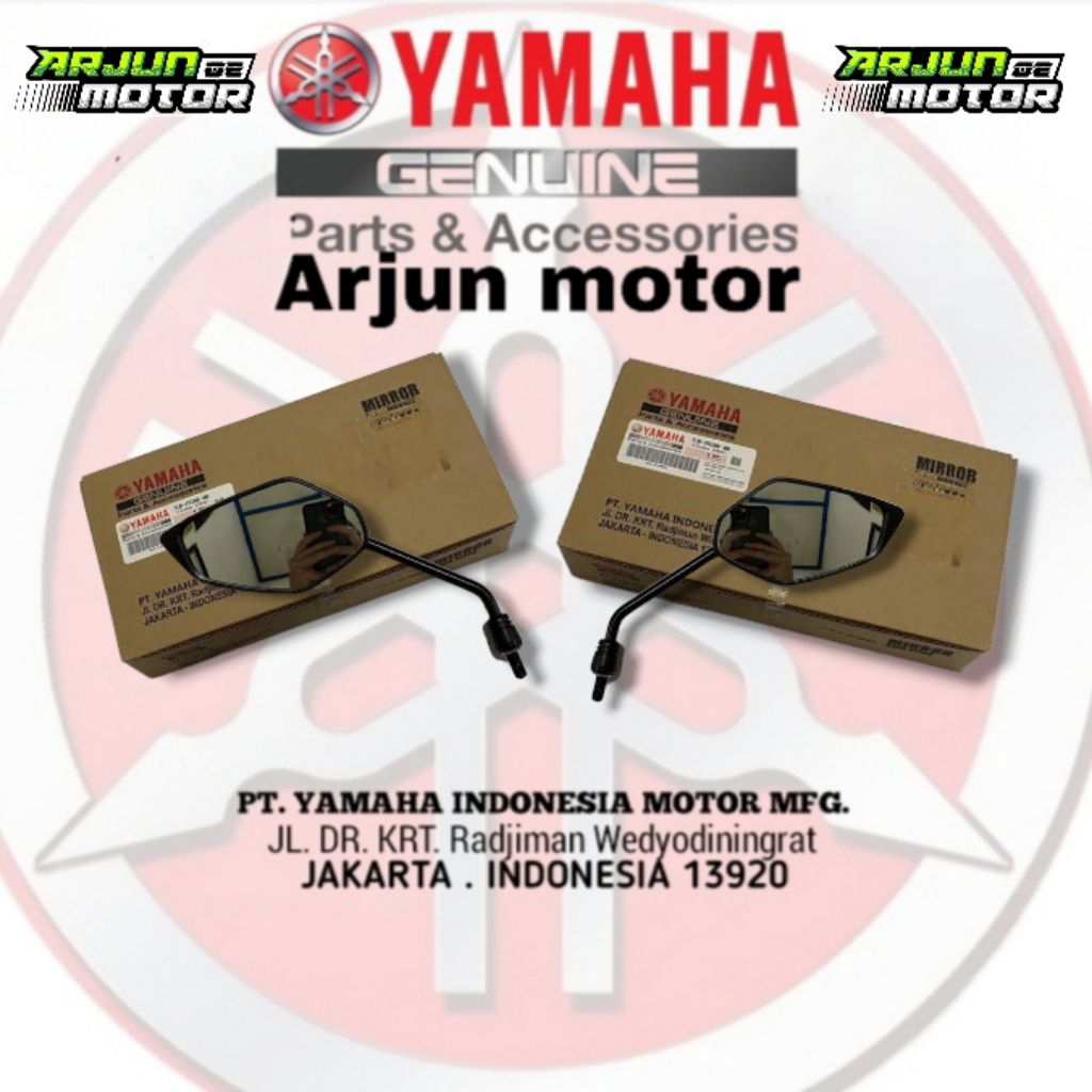 KACA SPION AEROX ORIGINAL YAMAHA 100%