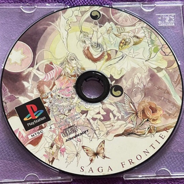 kaset ps1 ori japan saga frontier