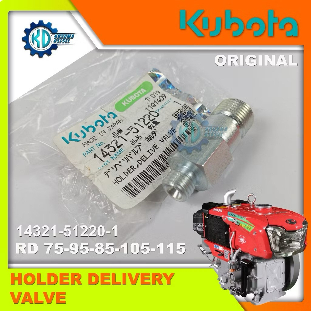RD75/RD85-delivery valve mesin Kubota mesin diesel traktor