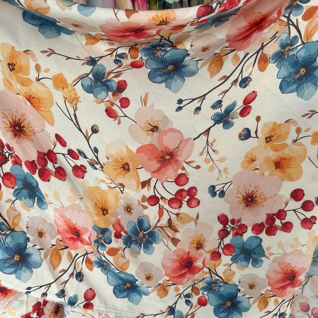 Kain Rayon Premium Motif Terbaru | Kain Rayon | Kain katun Rayon | Rayon Premium