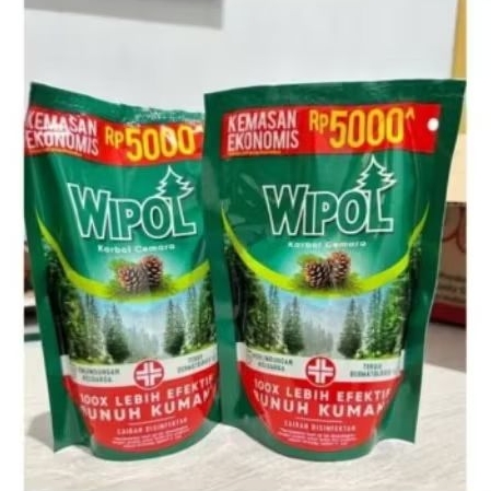 Wipol Pembersih Lantai Refill / Pembersih Lantai Wipol Kemasan Ekonomis 5000 / Pembersih Lantai Wipo