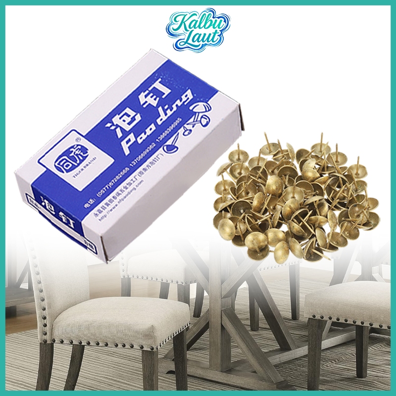 205pcs/295pcs Paku Pines Payung Besar Emas 20mm/23.5mm Dekorasi Lukisan Kanvas Sofa Soft Packaging