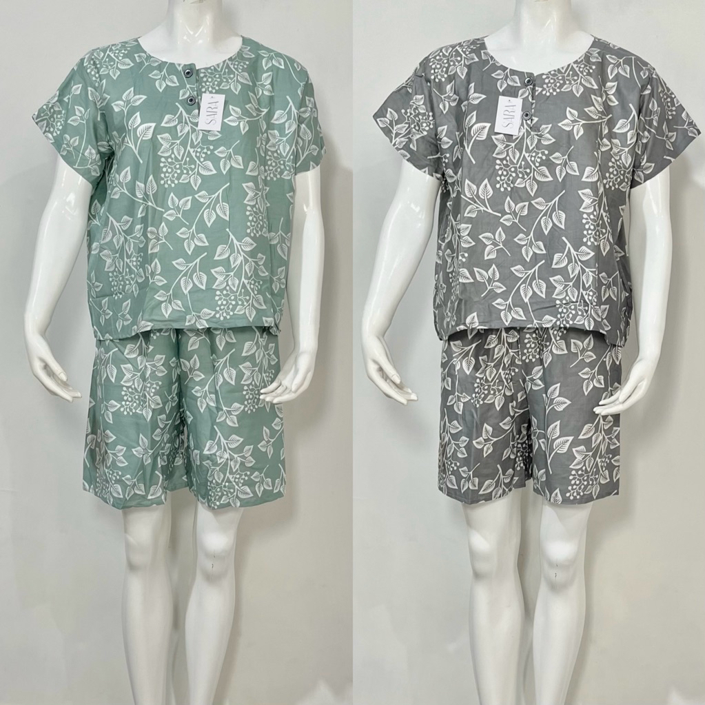 Setelan Pendek Oneset Gogo Busui Friendly Rayon Dewasa