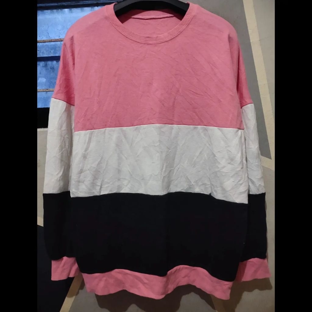 CREWNECK 3TONE COLOR