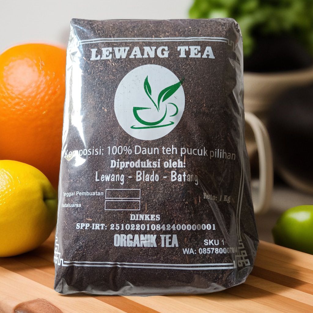 Teh SuperTeh hitam murah  Black tea organik neto1kg