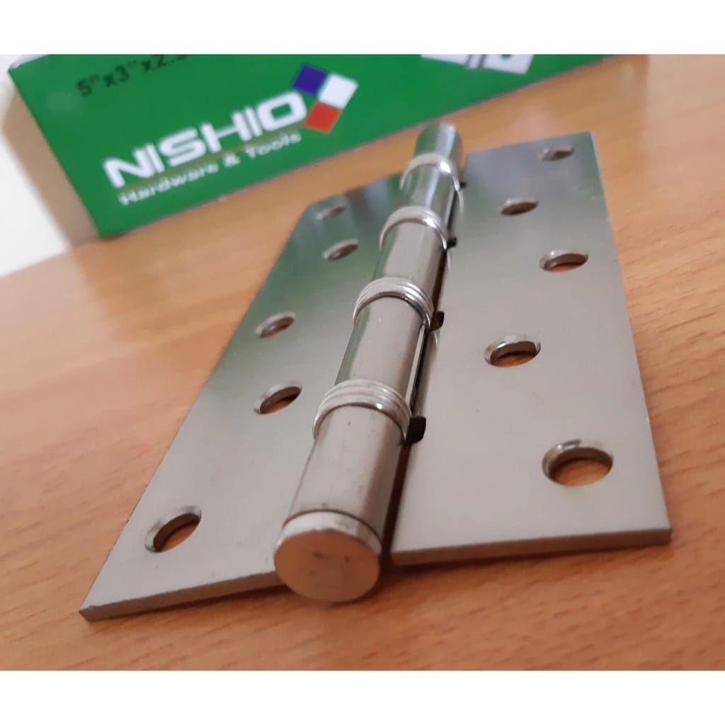 Bersama_Bumi Engsel Pintu 5 Inch / Engsel Pintu Nishio 5" Sn / Engsel Nishio 5 Inch / Engsel 5 Inch