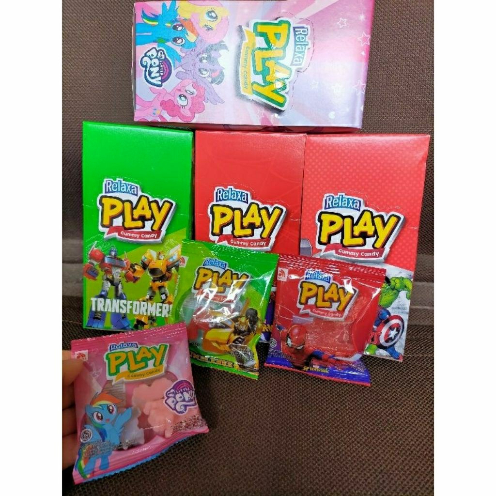 Relaxa Play Gummy Candy Box 12s