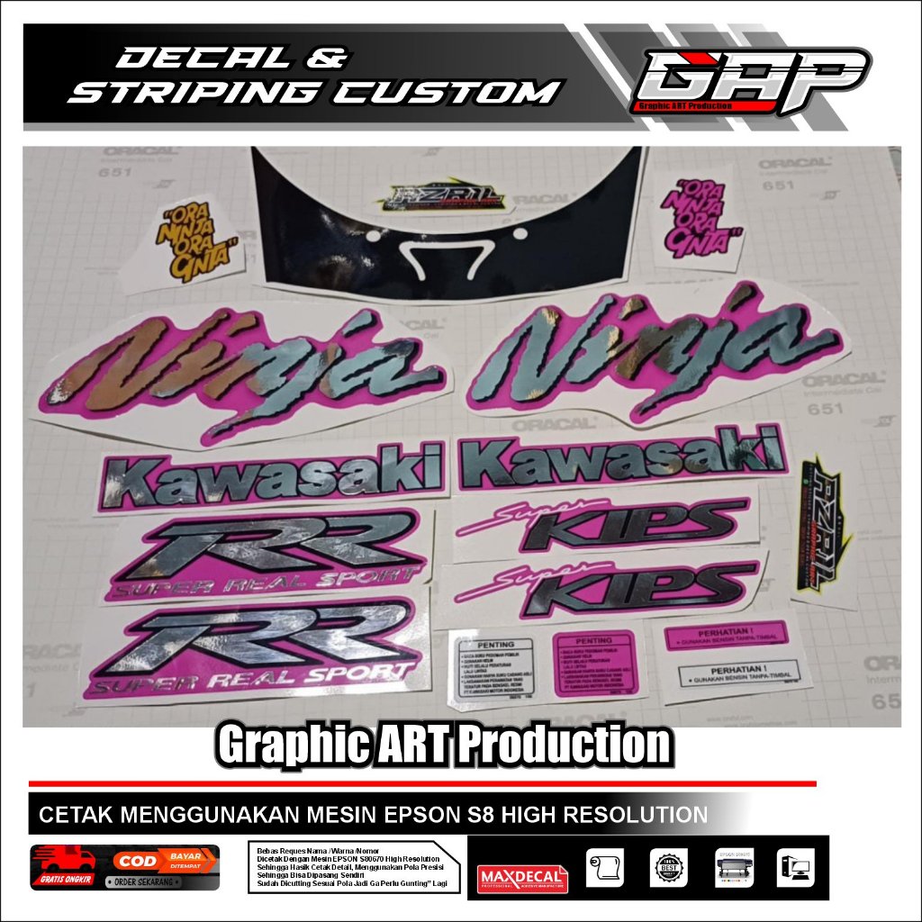 Striping Ninja RR old Variasi