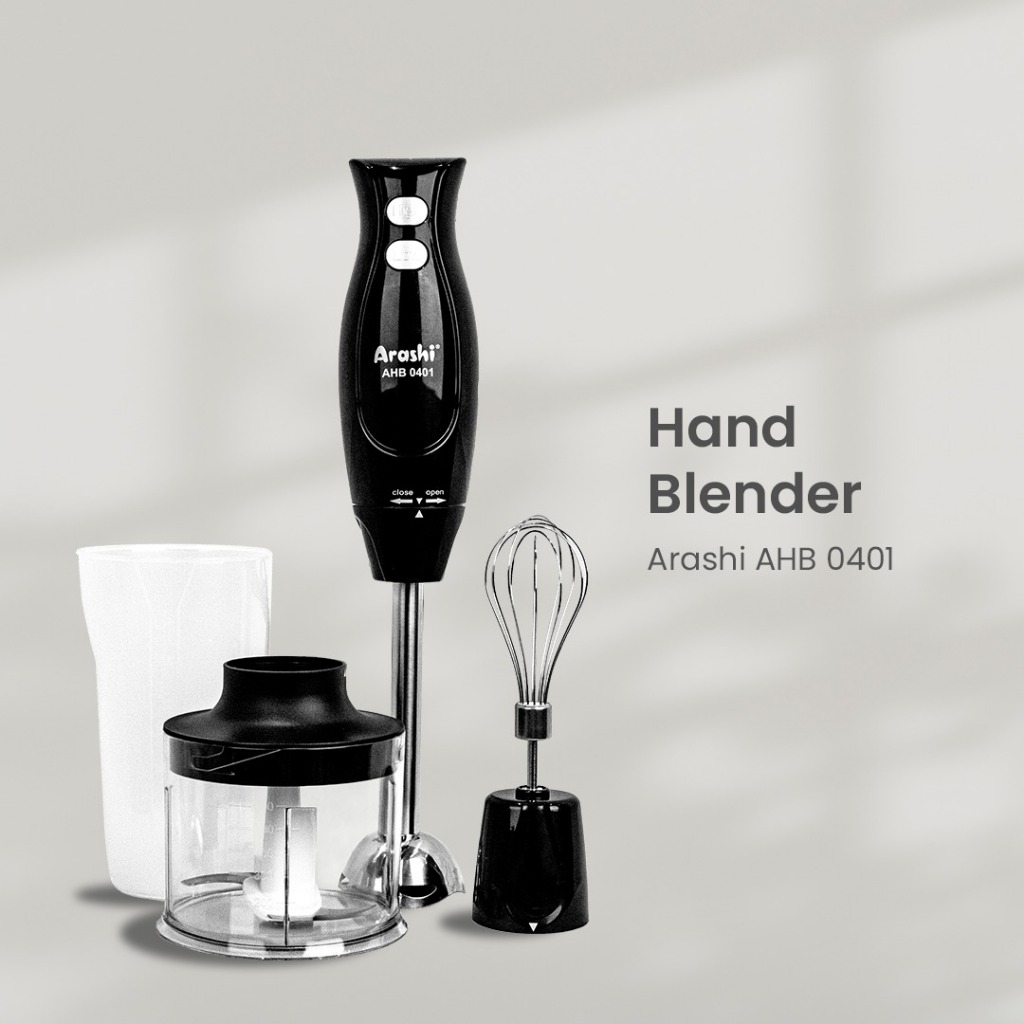HAND BLENDER ARASHI AHB01 (5 IN 1) BLENDER TANGAN ARASHI AHB-01 (5 IN 1)