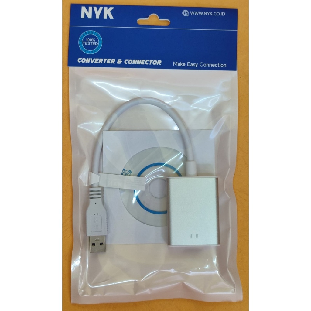 kabel USB to HDMI 3.0 original NYK