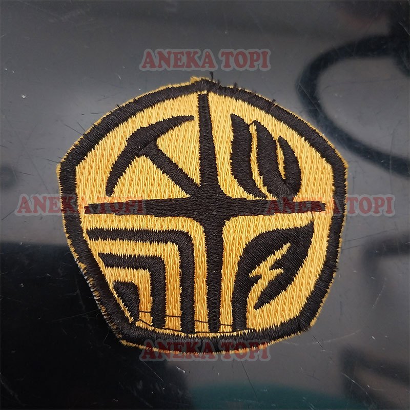 Bet Bordir Kementerian ESDM Energi dan Sumber Daya Mineral Emblem Patch ESDM 2025 - Aneka Topi