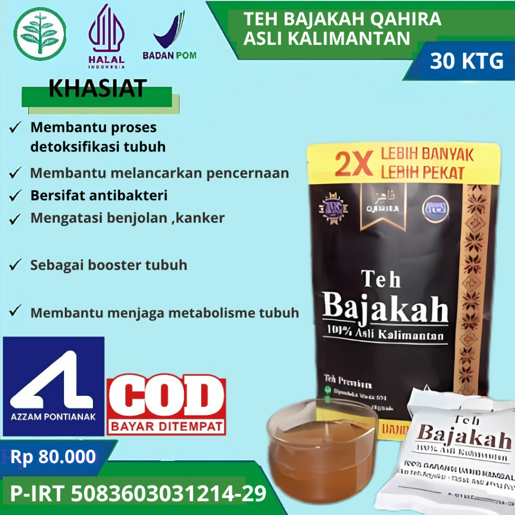 Teh bajakah qohira premium kalimantan atasi tumor lipoma benjolan kanker secara alami ampuh