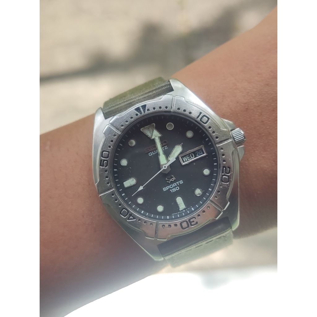 Seiko SQ Sports 150  5Y23-6050